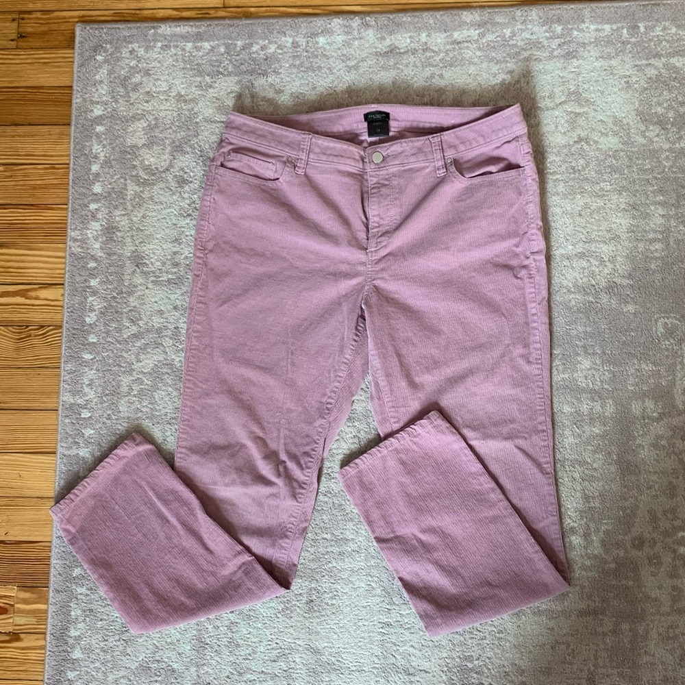 Pink Corduroy Pants